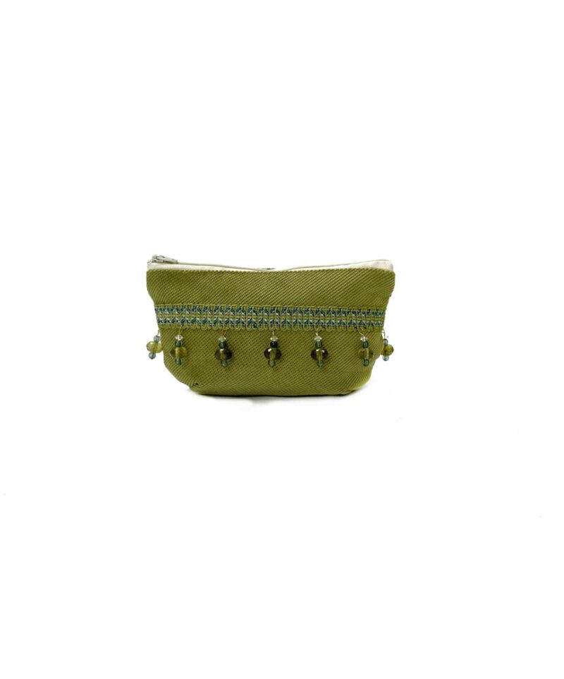 Mini trousse perline verdi