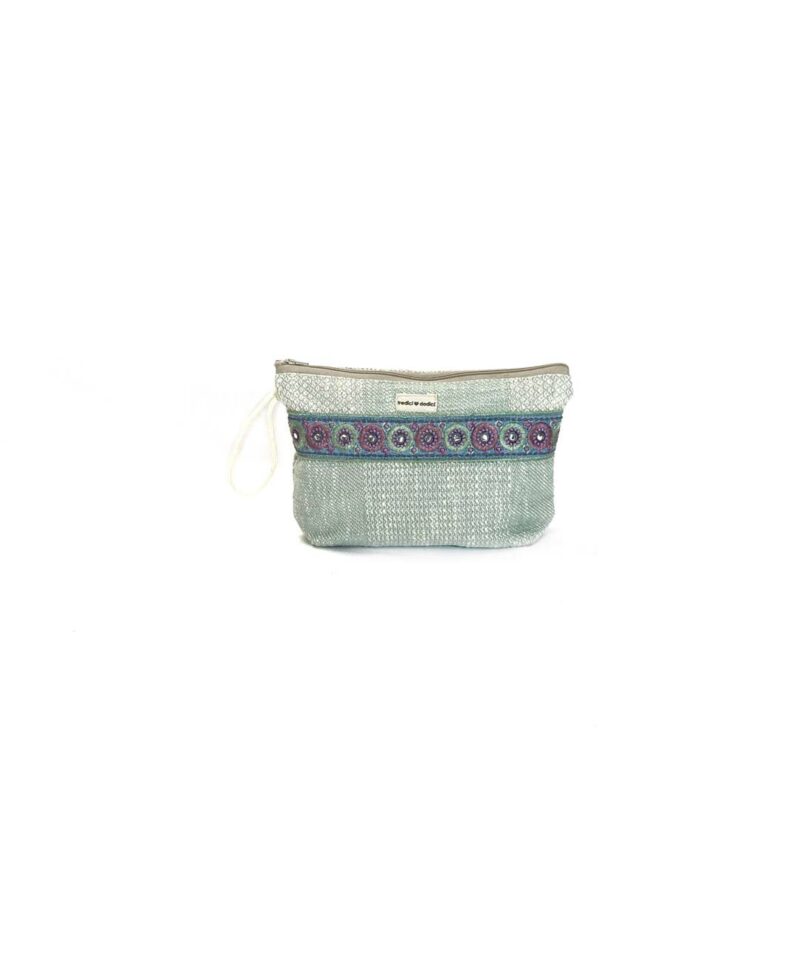 Pochette verde acqua