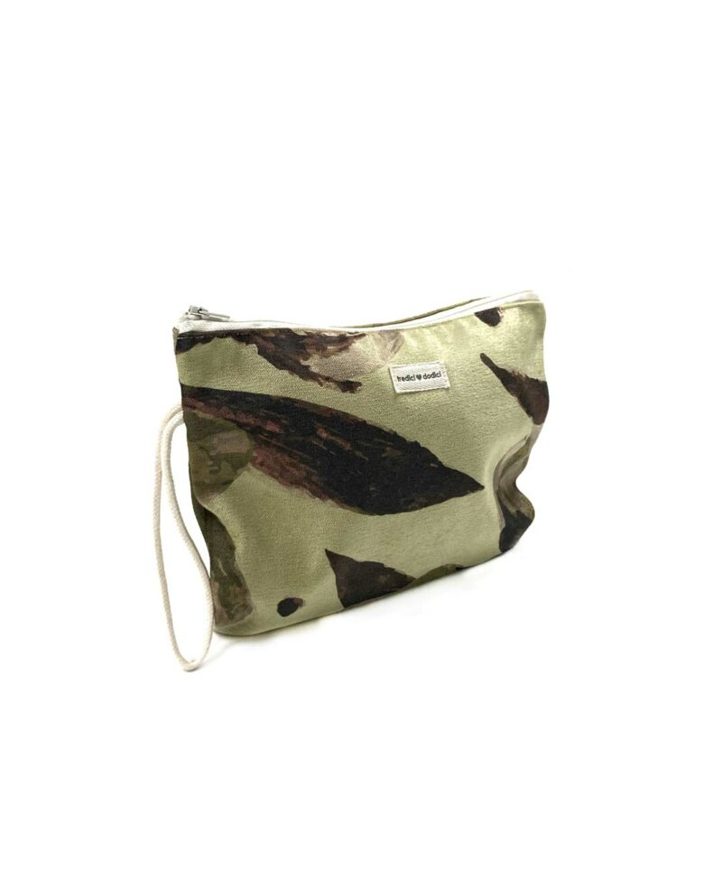 Pochette velluto verde