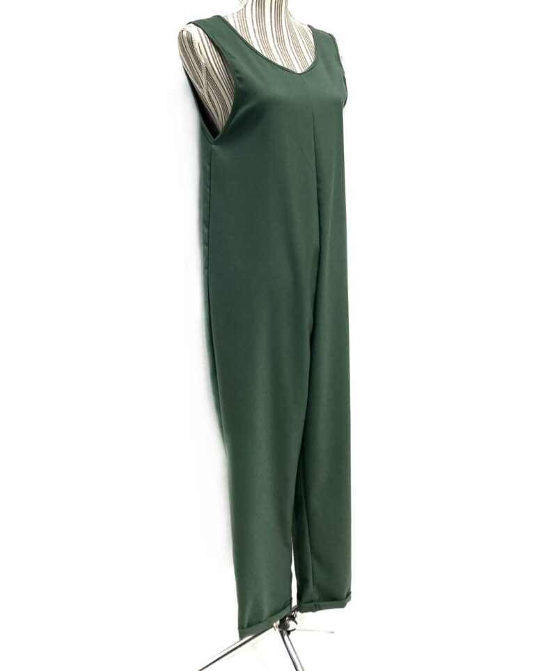 Tuta donna verde scuro