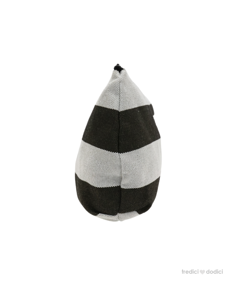 Trousse maxi righe bianco nero