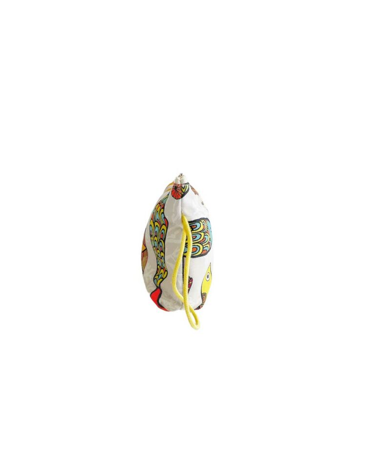 Pochette sardine laccetto giallo