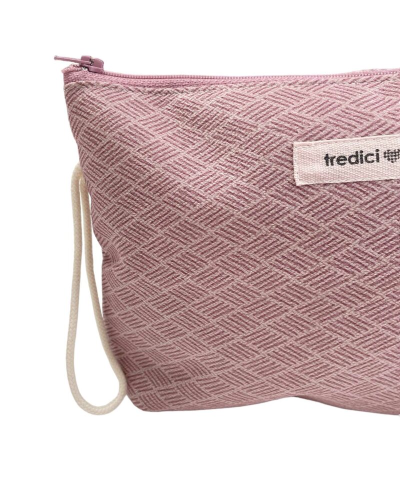 Pochette tredici dodici rosa lilla