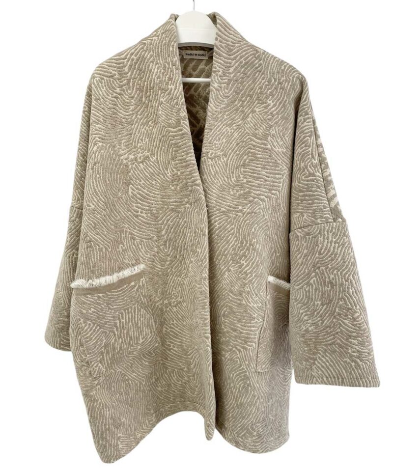 Cappotto donna sabbia