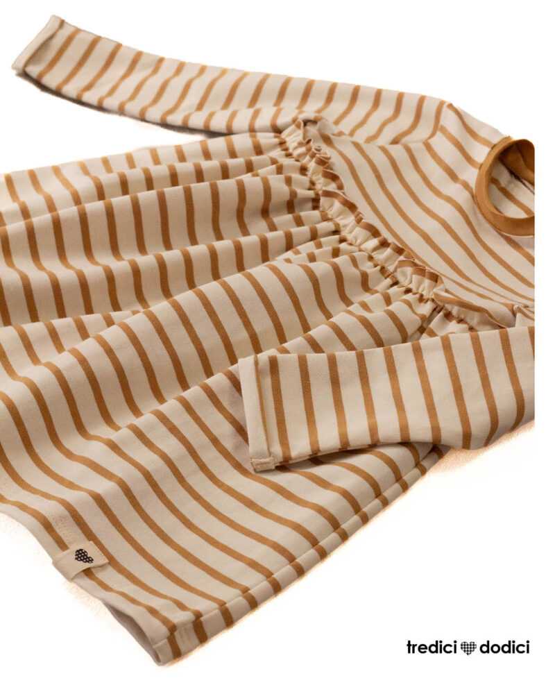 Abito neonata caramel