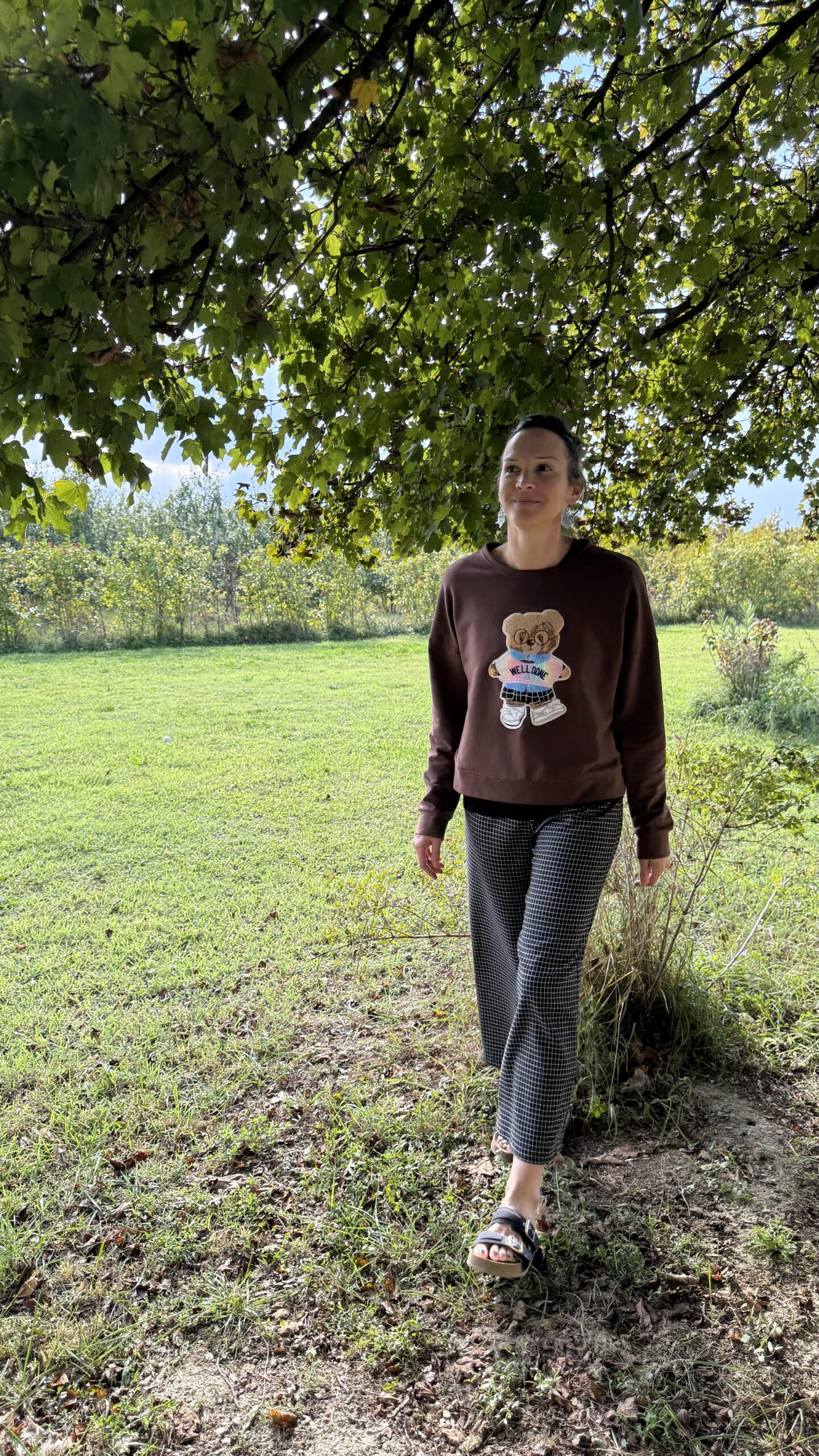 Completo donna felpa orsetta