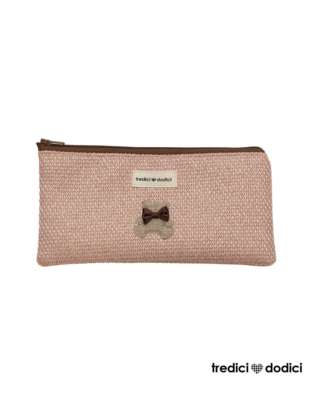 Astuccio rosa con orsetto