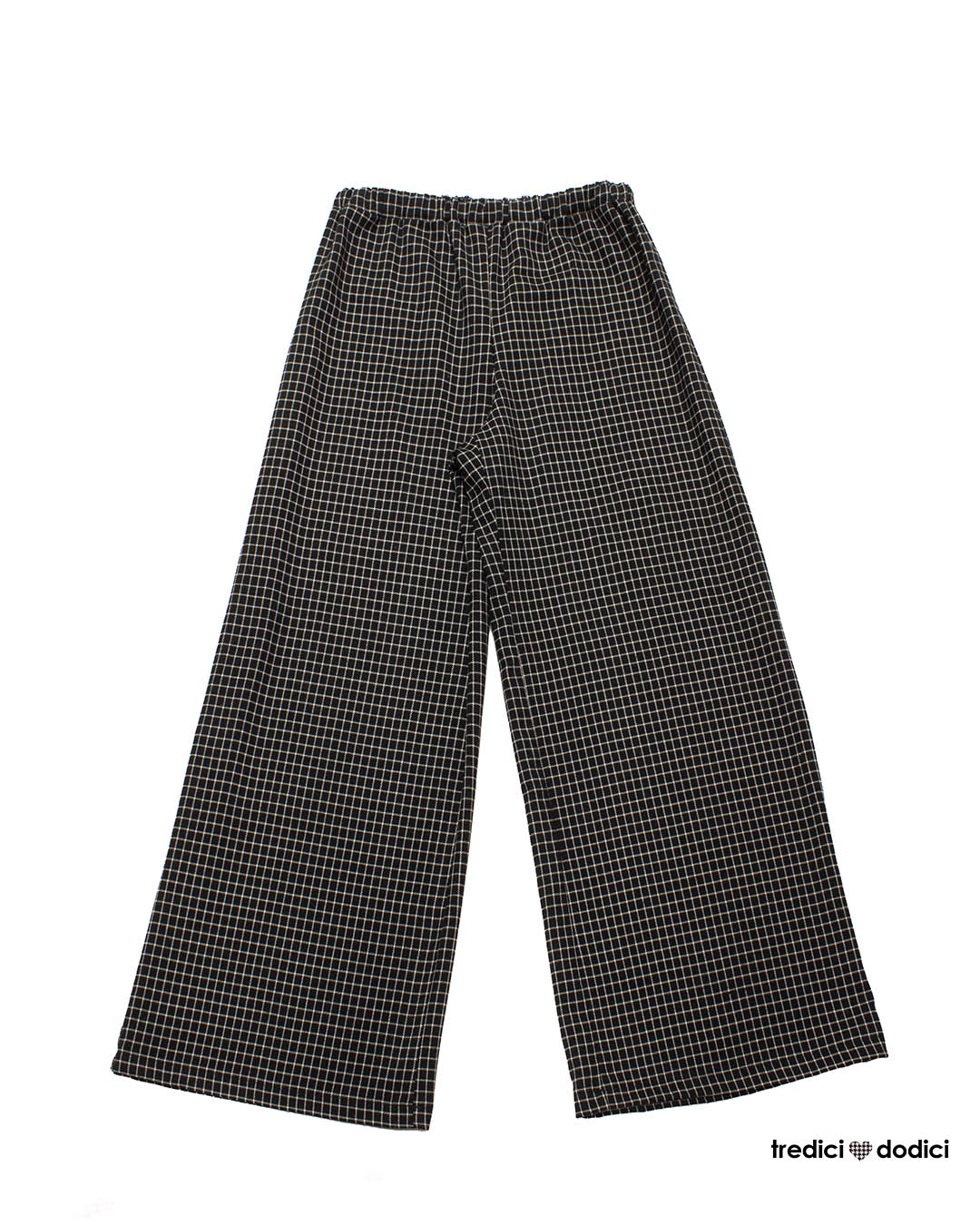 Panta palazzo quadri bianco nero