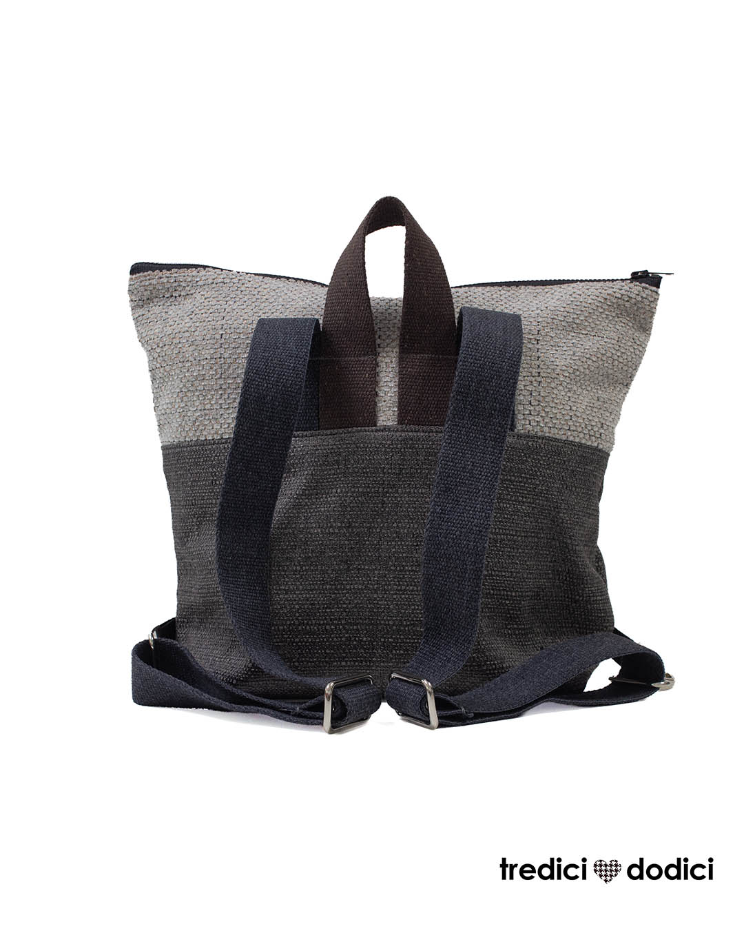 Zaino invernale marrone grigio