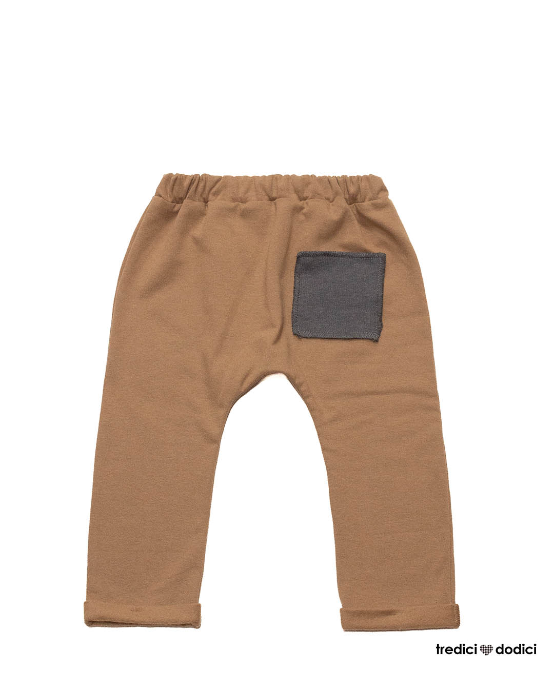 Pantalone neonato cavallo tondo felpa invernale