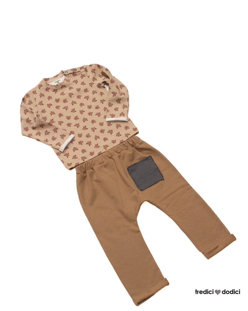 Completo inverno neonato volpi orsi