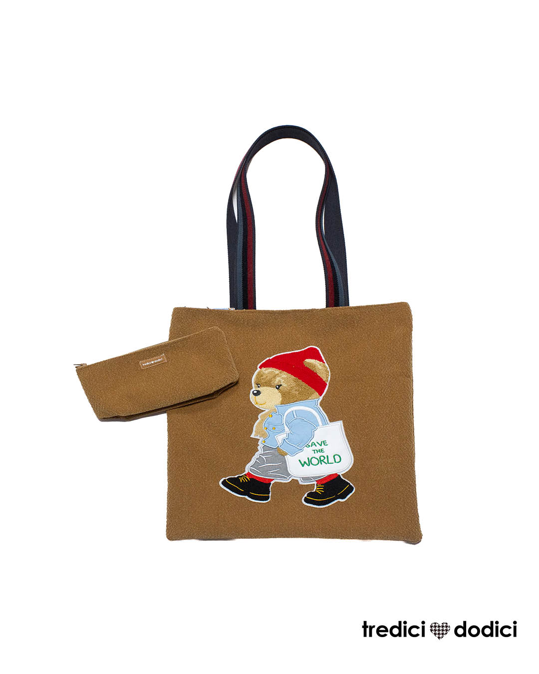 Shopper orsetto cammello